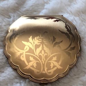 Vintage Elgin American Beauty Compact ca 50s Never Used - Exquisite